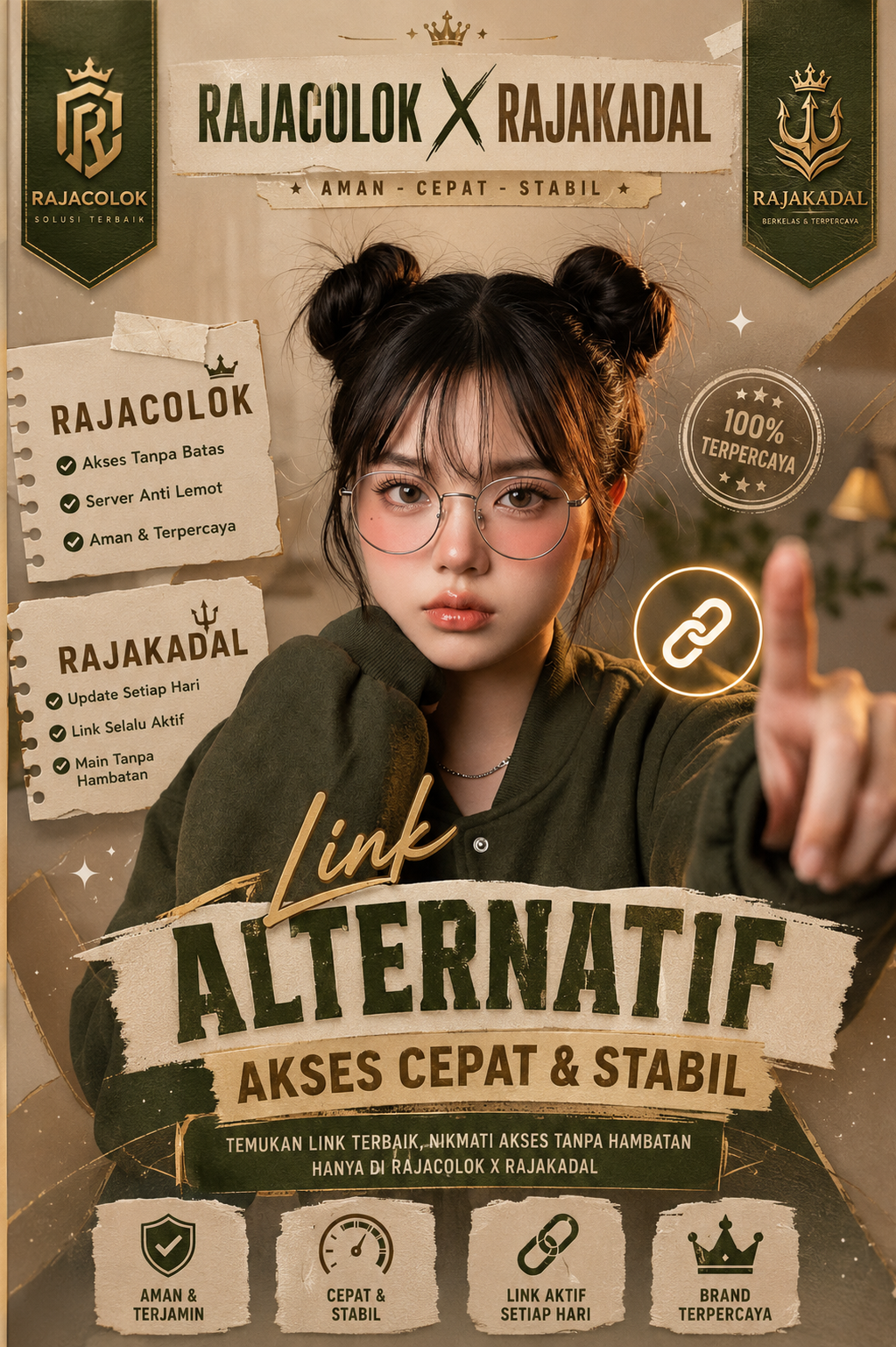 RAJACOLOK X RAJAKADAL — Link Alternatif Akses Cepat & Stabil